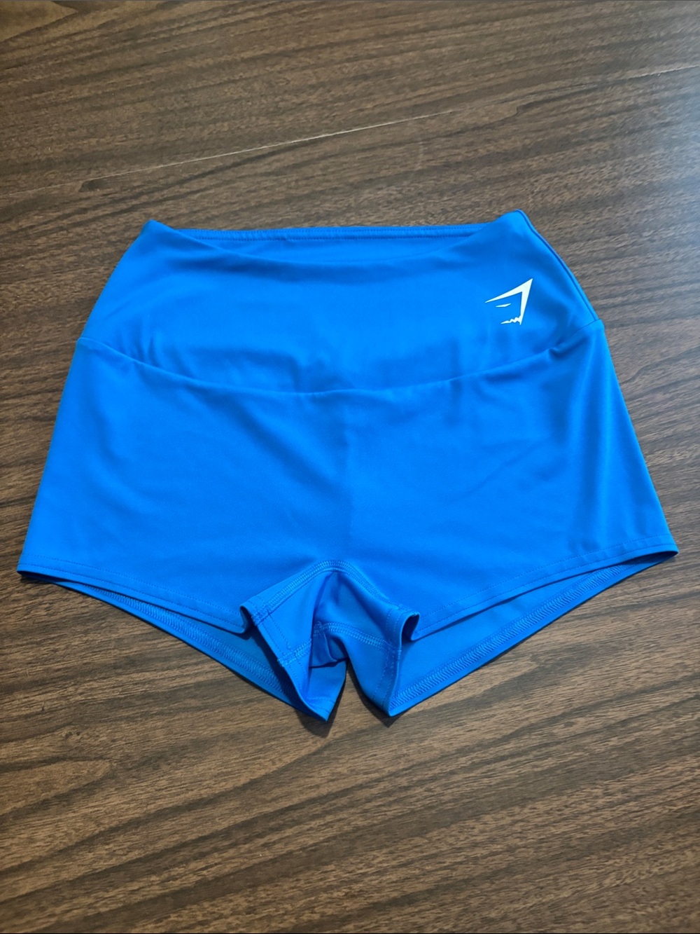Gymshark Small Training Quad Shorts Royal Blue High Waist Athletic